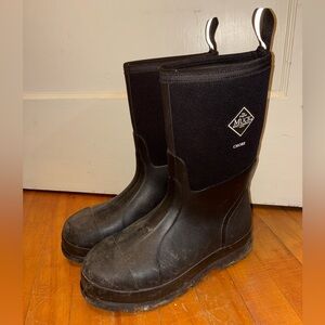 Muck Boot Co. Chore Waterproof Black Neoprene Boots men 8 women’s 9